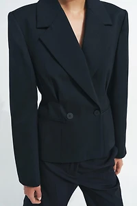ZW COLLECTION WOOL BLEND TAILORED BLAZER