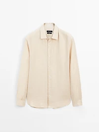 Lightweight regular fit twill shirt