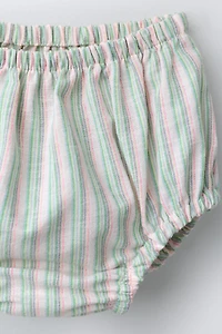 WAVY TRIM DRESS AND PANTY