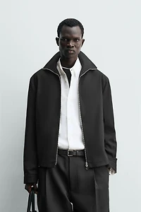 TWILL TEXTURED OVERSHIRT