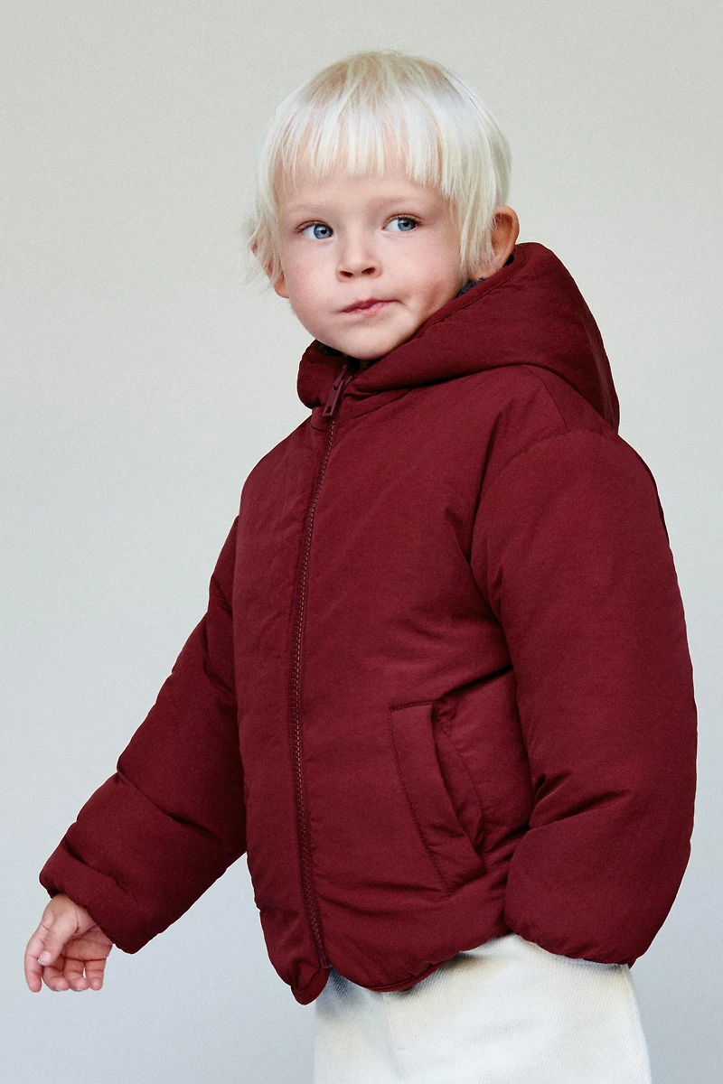 REVERSIBLE WATER REPELLENT FLEECE JACKET