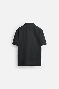 GEOMETRIC JACQUARD SHIRT