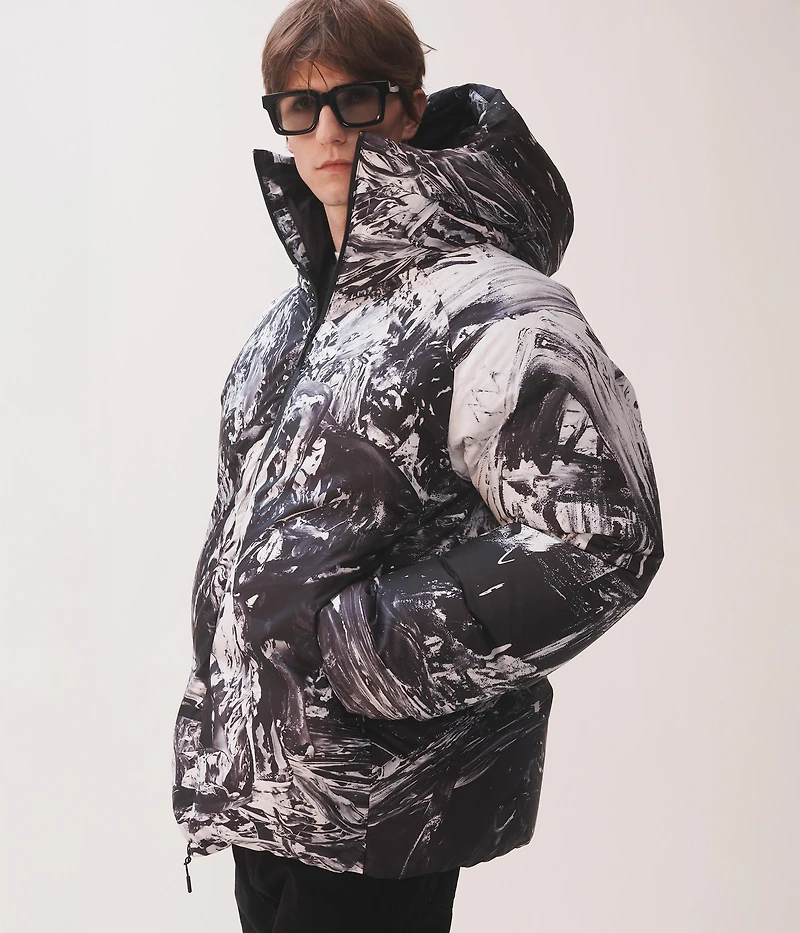 MARIO SORRENTI PRINTED PUFFER