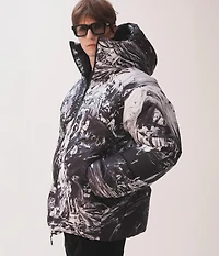 MARIO SORRENTI PRINTED PUFFER