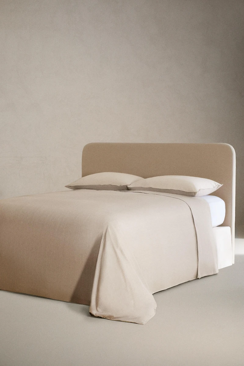 HOUSSE DE COUETTE RAYURES RÉVERSIBLE