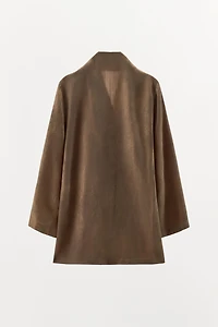 CHEMISE CACHE-CŒUR IMPRIMÉE