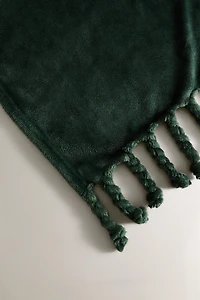 FLEECE BLANKET WITH FRINGING