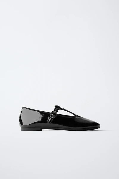 T-BAR HEART BALLET FLAT