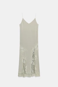 FLOWY LACE DRESS