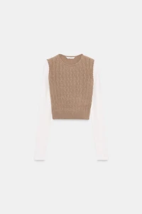 COMBINATION VEST T-SHIRT