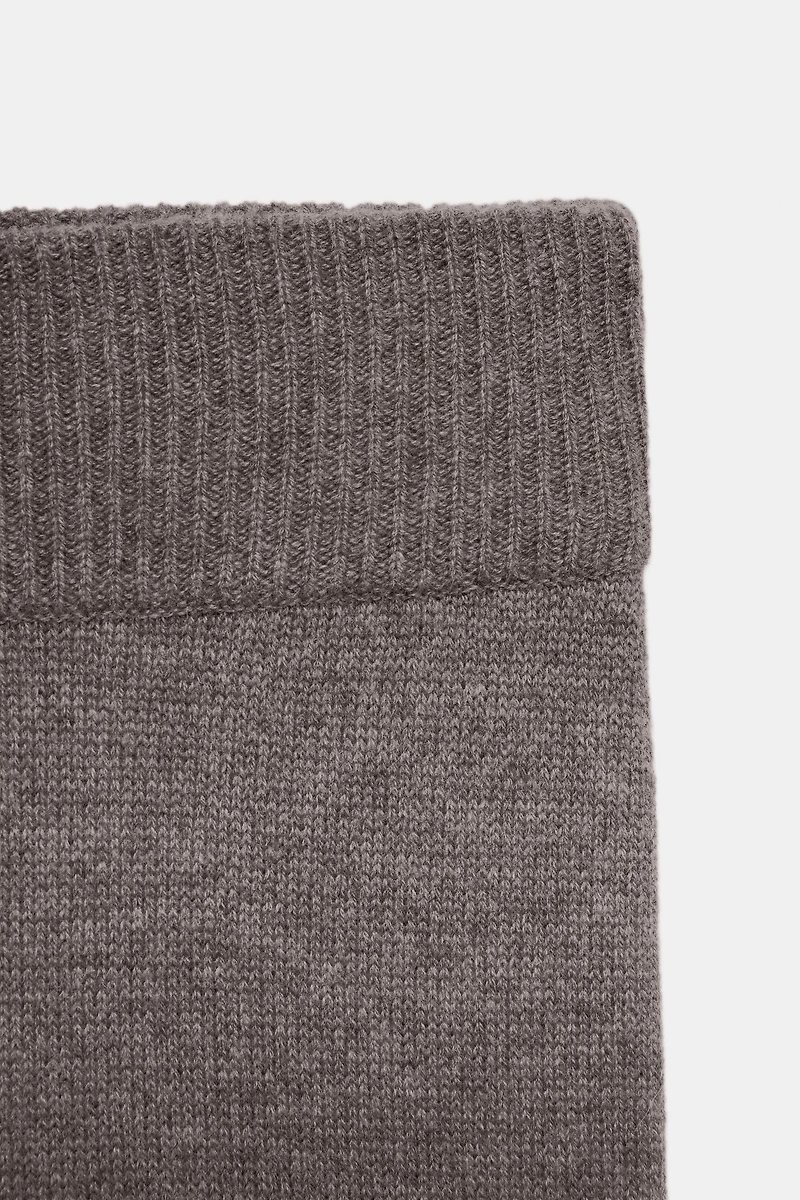 90% WOOL FLARE SKI COLLECTION PANTS