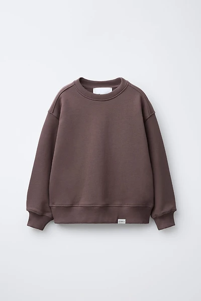 BASIC LABEL SWEATSHIRT