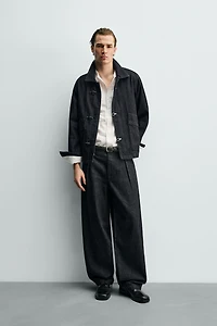 PANTALON CHINO BARREL FIT EN DENIM