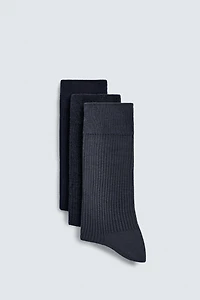 CHAUSSETTES CANNELÉES LOT DE