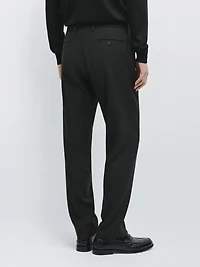100% wool suit pants