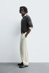 BUTTONED KNIT POLO SHIRT