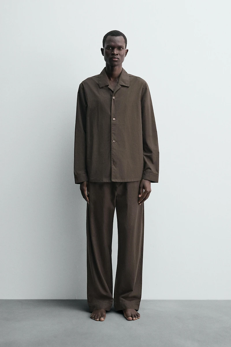 CHEMISE PYJAMA JACQUARD