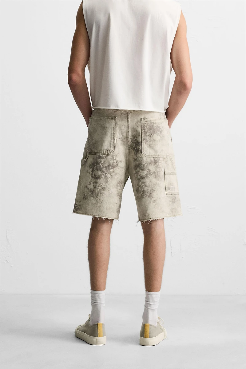 CARPENTER POCKET BERMUDA SHORTS