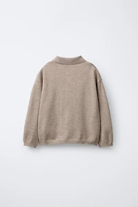 PULL POLO EN MAILLE