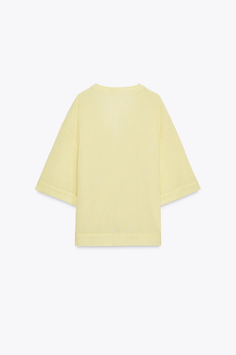 KIMONO RAYURES À NŒUDS ZW COLLECTION