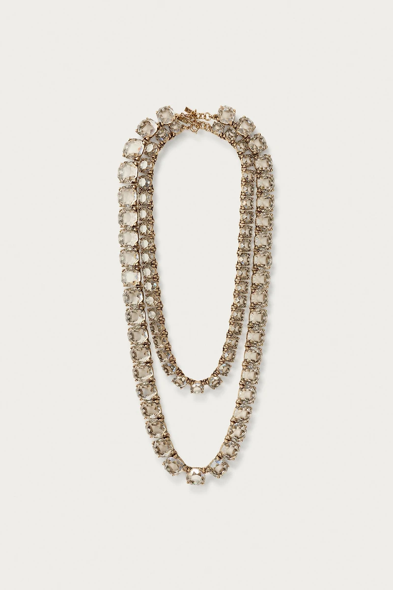 PACK OF 3 FLOWER JEWEL NECKLACES MARISA BERENSON X ZARA