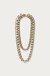 PACK OF 3 FLOWER JEWEL NECKLACES MARISA BERENSON X ZARA