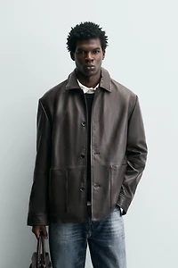 NAPPA LEATHER POCKET JACKET