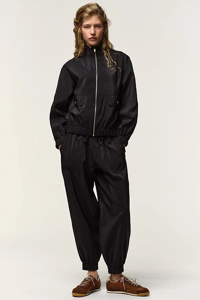 HIGH COLLAR BOMBER JACKET