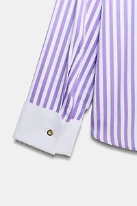 STRIPED POPLIN SHIRT