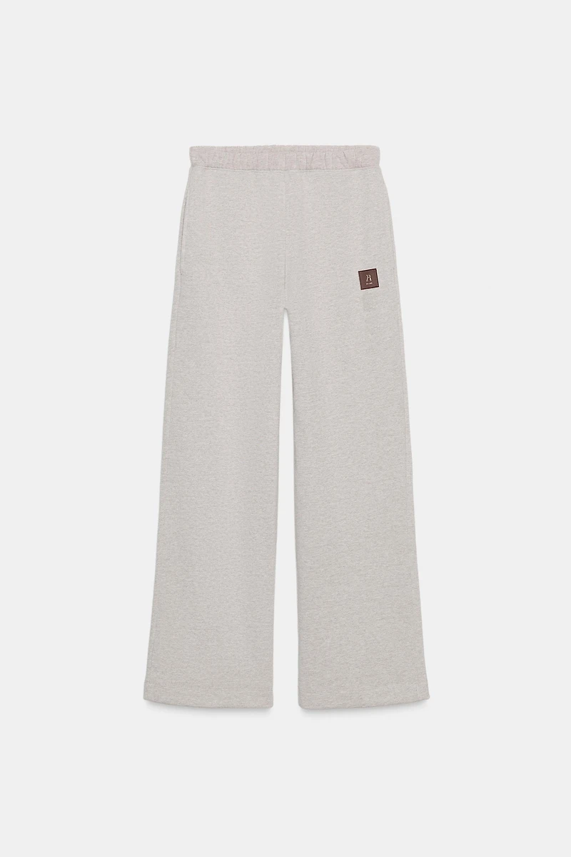 PANTALON MOLLETON ÉTIQUETTE