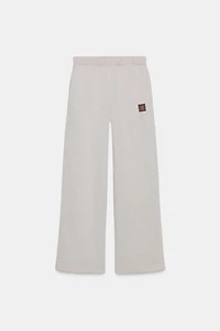 PANTALON MOLLETON ÉTIQUETTE