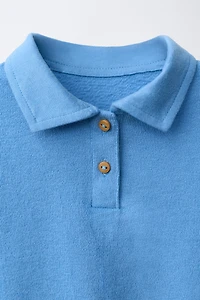 POLO COLLAR BODYSUIT