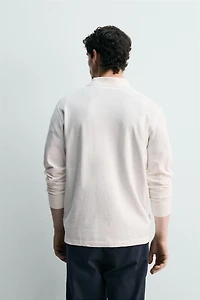 REGULAR FIT PIQUÉ POLO WITH POCKET