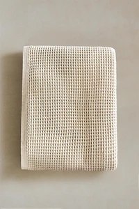 SERVIETTE DE BAIN COTON WAFFLE