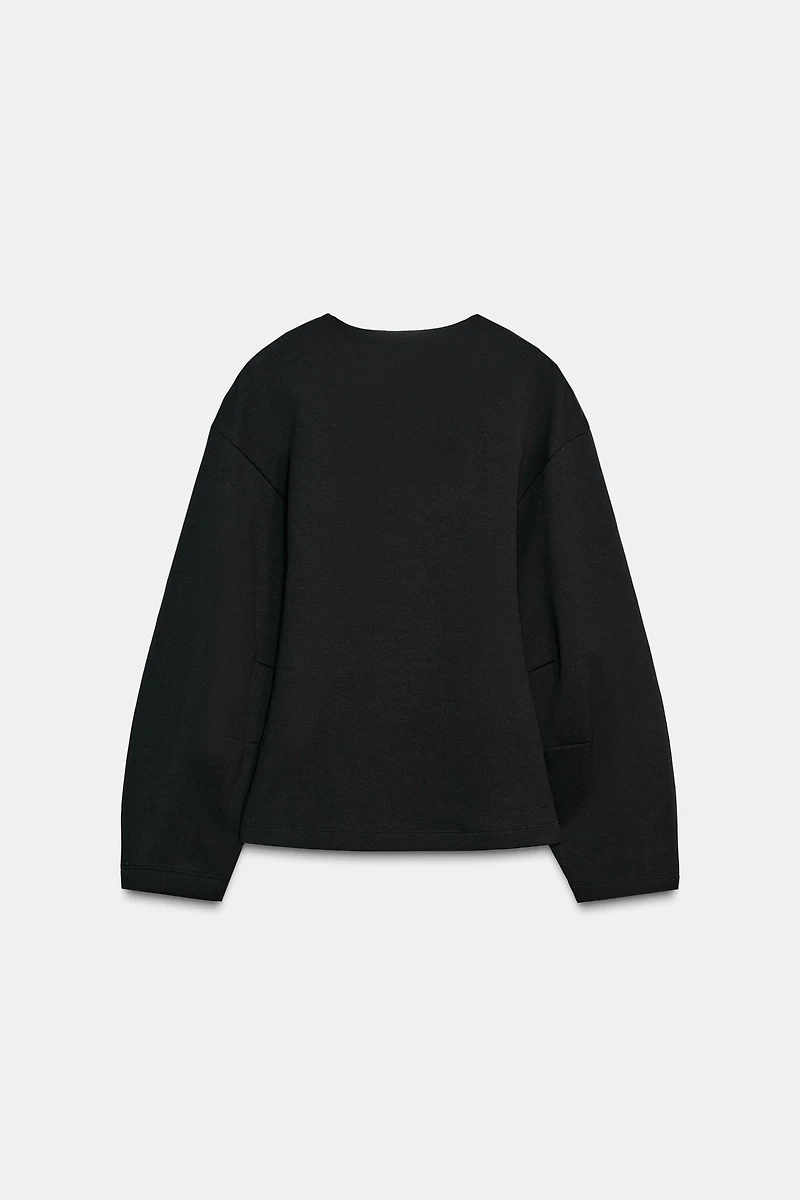 PLEATED INTERLOCK TOP