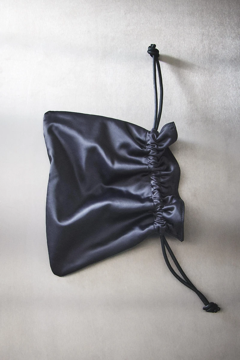 MEDIUM SATEEN BAG