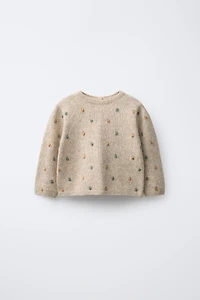 BOBBLE KNIT SWEATER