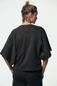 RUSTIC SHORT SLEEVE SWEATSHIRT