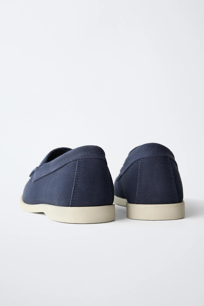 LEATHER BOAT SHOES