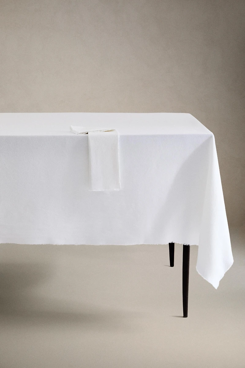 NAPPE COTON EFFET DÉLAVÉ