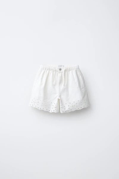 SHORT BRODÉ