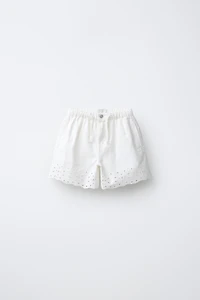 SHORT BRODÉ
