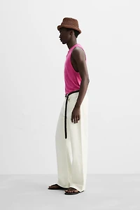 VISCOSE LINEN TANK TOP