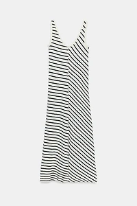 STRIPED RUSTIC DRESS