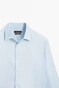 Slim fit 100% cotton Oxford shirt