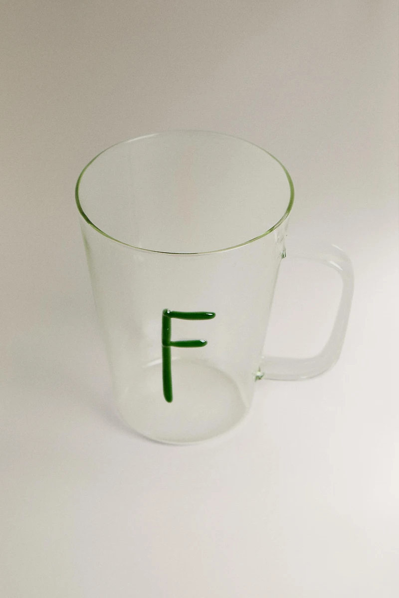 MUG BOROSILICATE INITIALE F