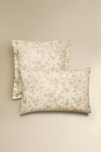 FLORAL PRINT PILLOWCASE
