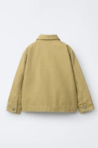 CANVAS POCKET OVERSHIRT