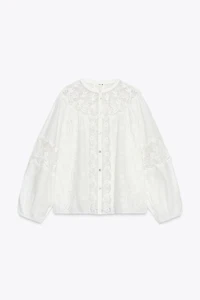 ZW COLLECTION EMBROIDERED SHIRT