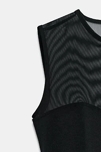 COMBINATION TULLE BODYSUIT